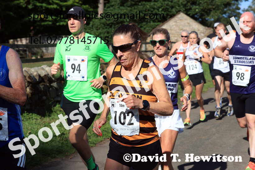 The 2026 Tynedale Jelly Tea 10 Mile Road Race, Matfen, Northumberland. Photo: David T. Hewitson/Sports for All Pics